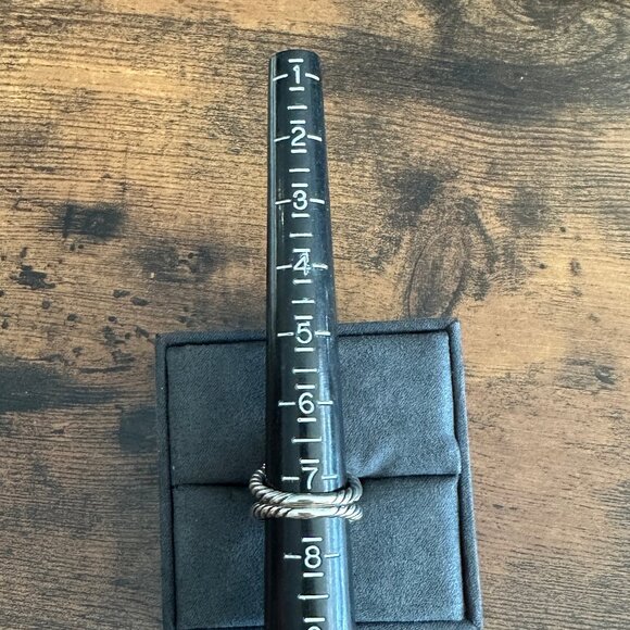 David Yurman Albion Ring w/ Amethyst - 19mm - Size 7.5 - RARE - Picture 11 of 11